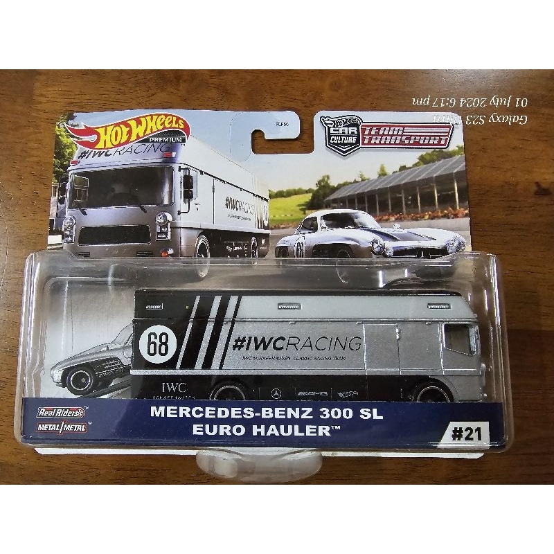 Hot Wheels Mercedes-Benz 300 SL EURO HAULER | Shopee Malaysia