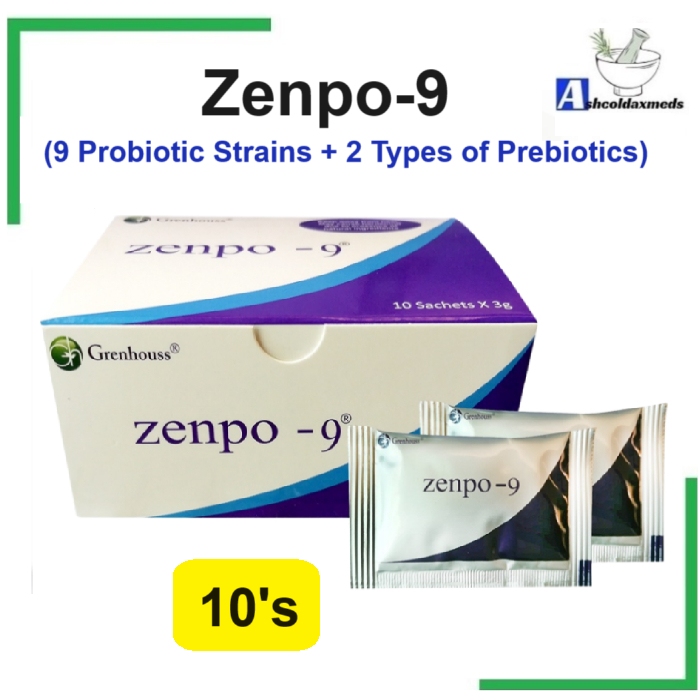 GRENHOUSS - ZENPO 9 : FOR VARIOUS DIGESTIVE PROBLEMS - DIARHEA ...