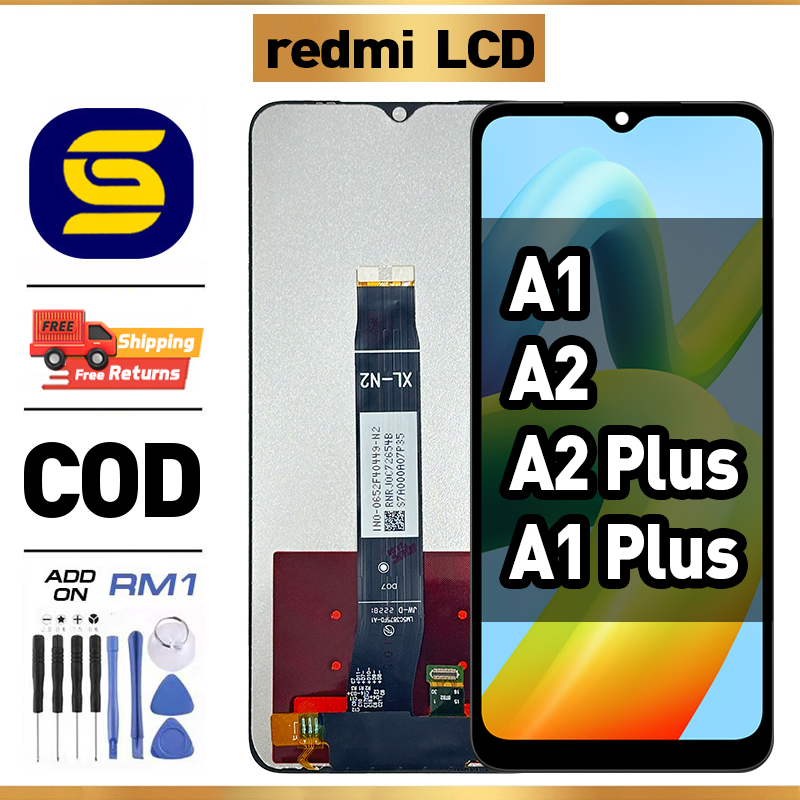 LCD Redmi A1 4G/ A1 Plus 4G/ A2 4G/ A2 Plus 4G Compatible For Glass ...