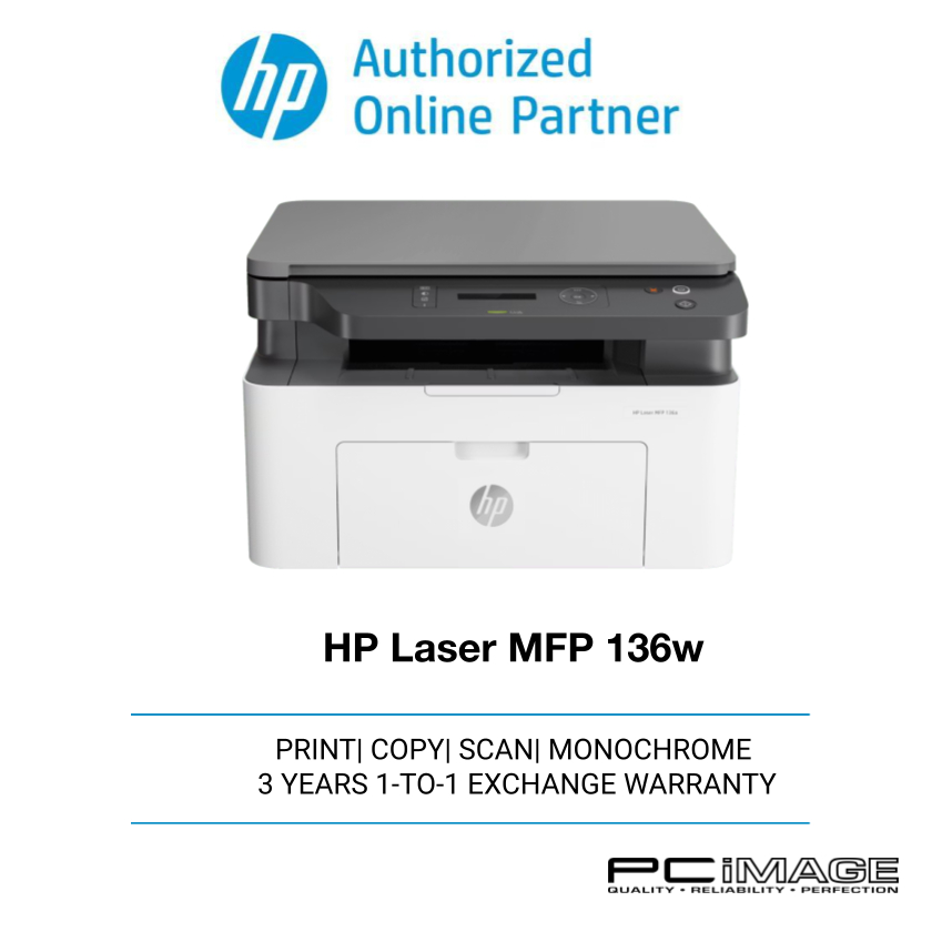 HP Laser MFP 136w Printer | Shopee Malaysia