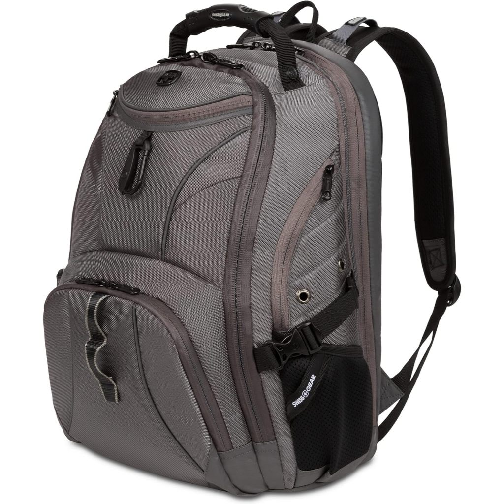 SwissGear 1900 Scansmart TSA 17 Laptop Backpack, Black, 19-Inch