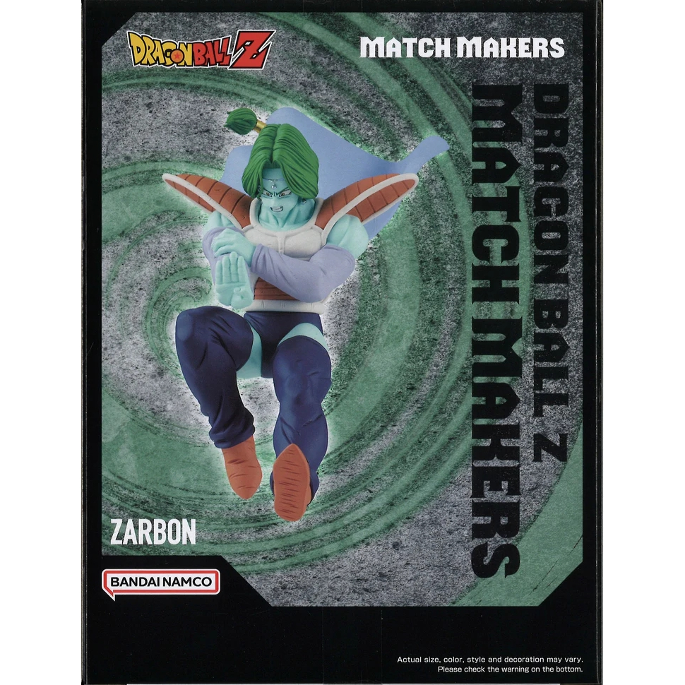 Original Banpresto Bandai Dragonball Z Match Makers Zarbon VS Vegeta ...