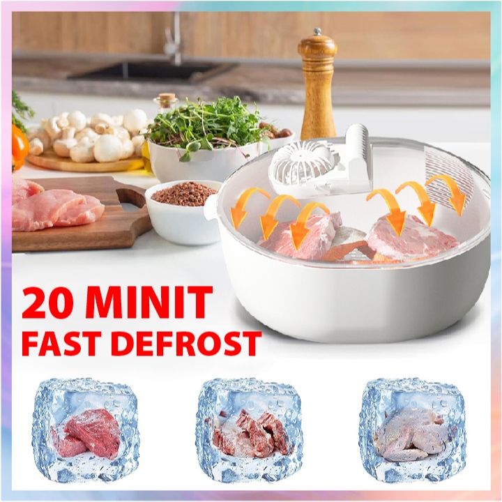 Kitchen Fast Defrosting Box Frozen Food Meat Quick Defrost Defroster ...