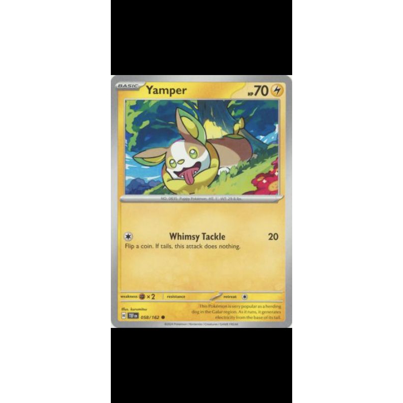 Pokemon TCG Yamper Temporal Force | Shopee Malaysia