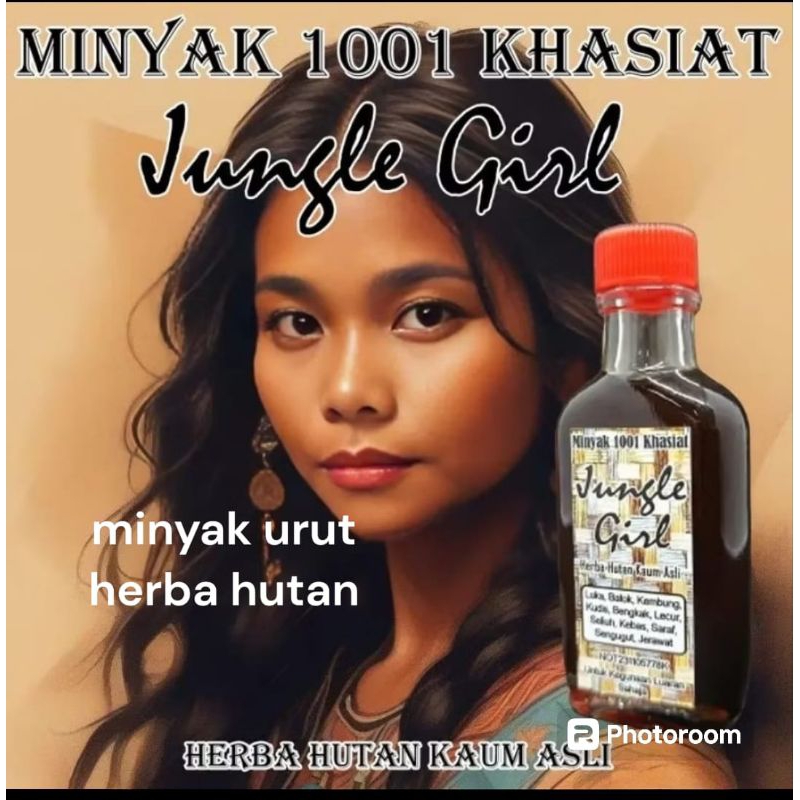 Jungle Girl Minyak 1001 Khasiat 2 Botol Set Shopee Malaysia 0914