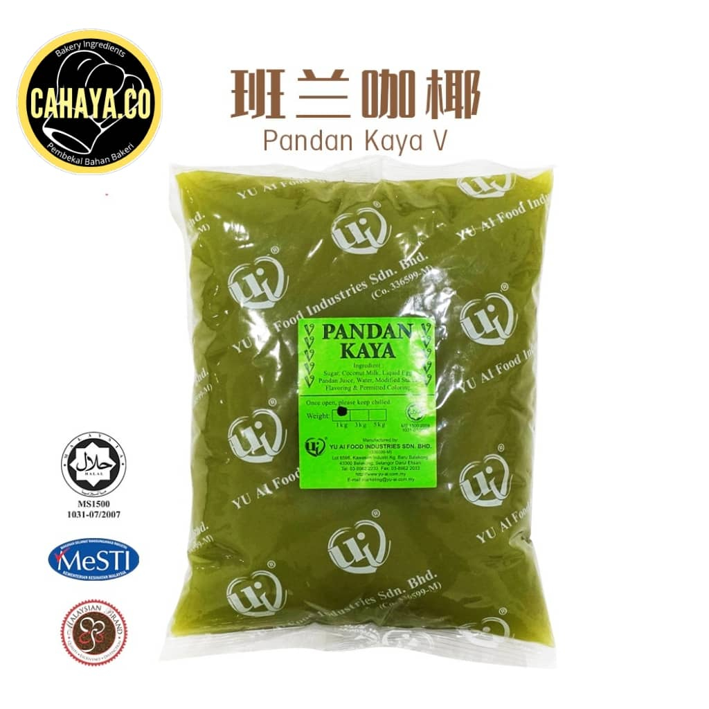 Yu Ai Pandan Kaya Paste 友爱斑斓咖椰酱 1kg | Shopee Malaysia