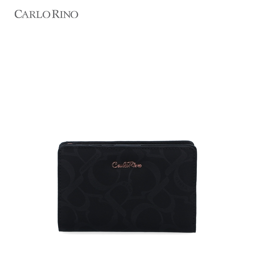 Carlo Rino Black Carlo GEO Nylon 2-Fold Wallet | Shopee Malaysia