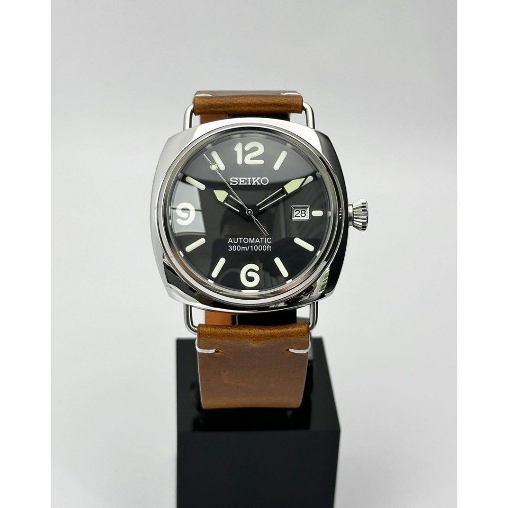 PAM Radiomir 42mm Custom Seiko Mod Automatic Watch Jam Tangan Automatik Shopee Malaysia