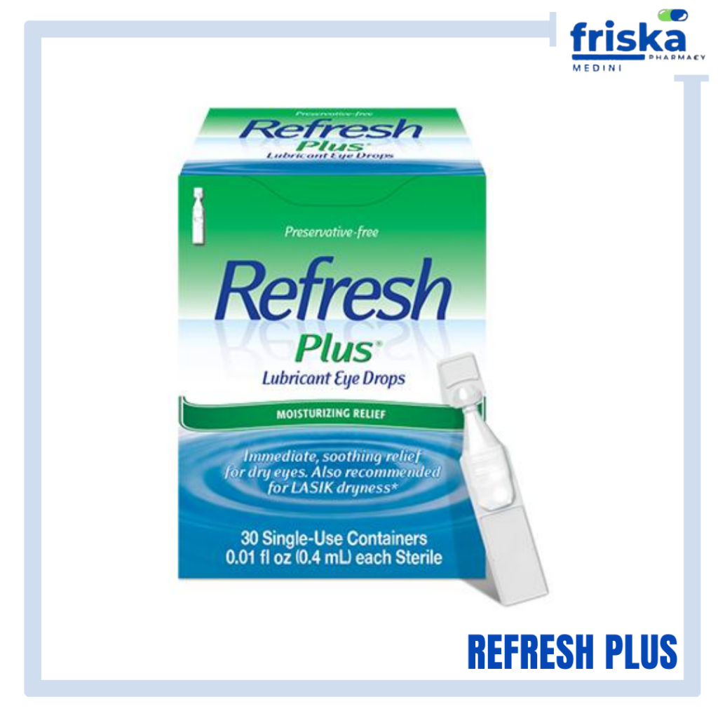 REFRESH PLUS® PRESERVATIVEFREE LUBRICANT EYE DROPS Shopee Malaysia