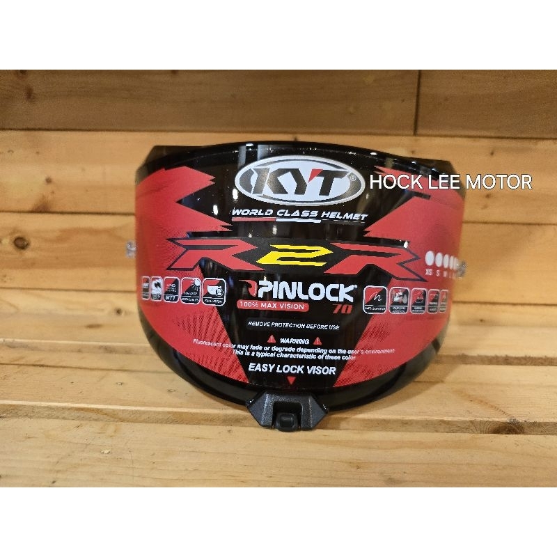 KYT R2R VISOR DARK SMOKE Iridium Blue Red Gold Chrome 100% ORIGINAL ...