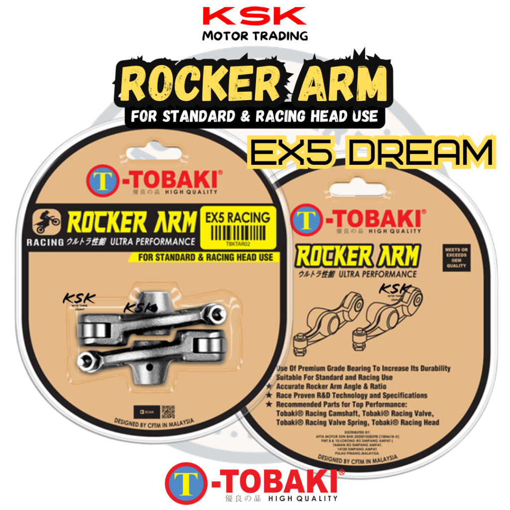【5.5 SALE】TOBAKI ROCKER ARM RACING & STANDARD HEAD USE EX5 DREAM ...