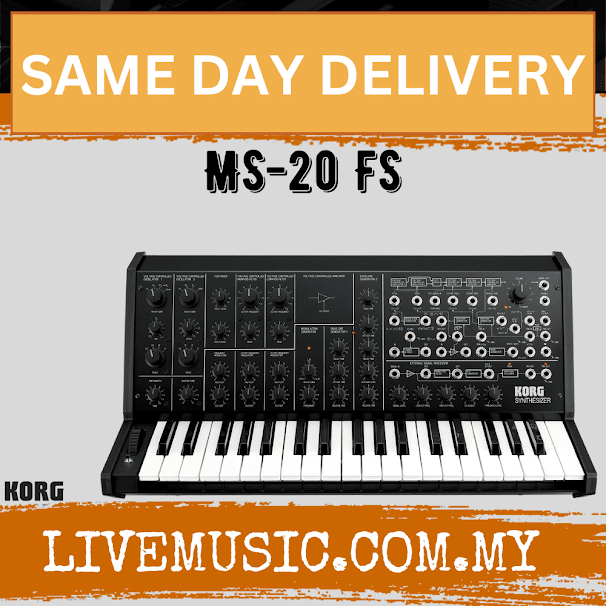 Korg MS-20 FS Full-size MS-20 Synthesizer - ( MS20FS / MS20 ) | Shopee ...