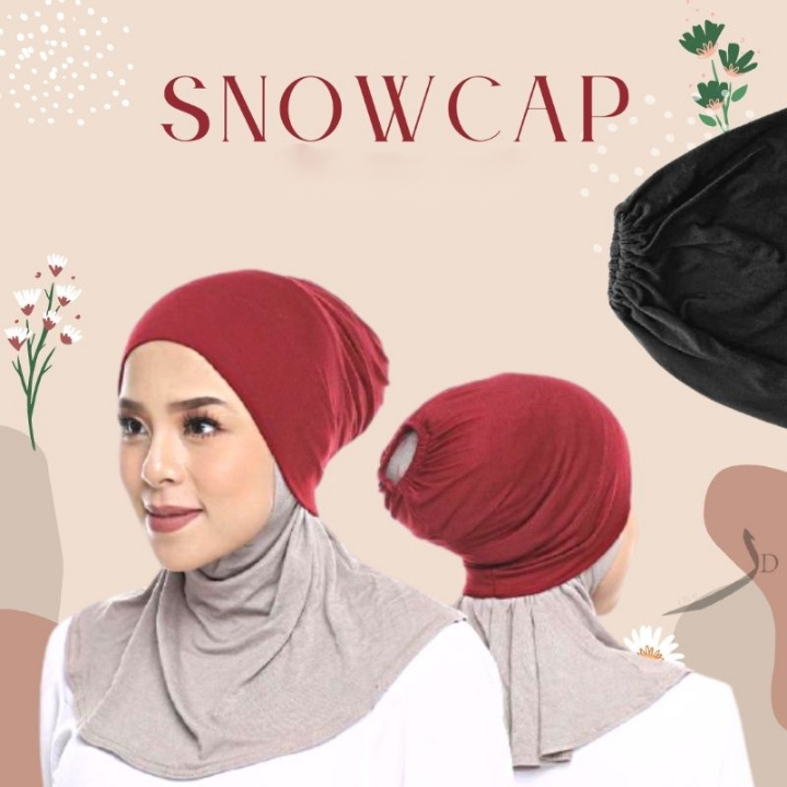 EXCLUSIVE SNOW CAP (COTTON JERSEY) | Shopee Malaysia