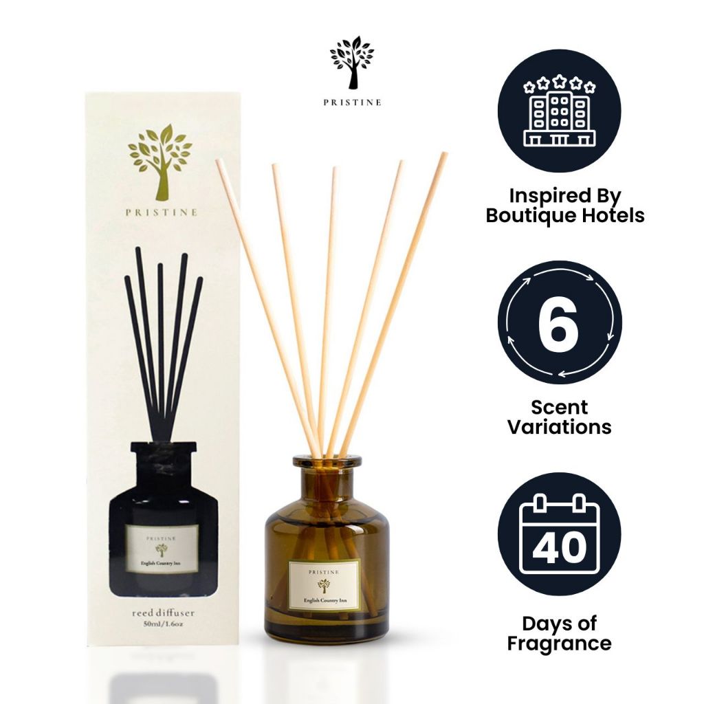 Pristine Reed Diffuser Hotel Collection Essential Oil Safe Home