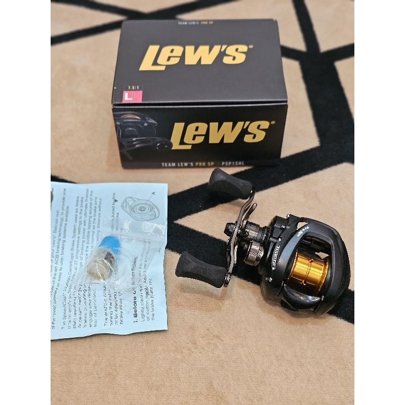 baitcast reel lew's pro sp reel