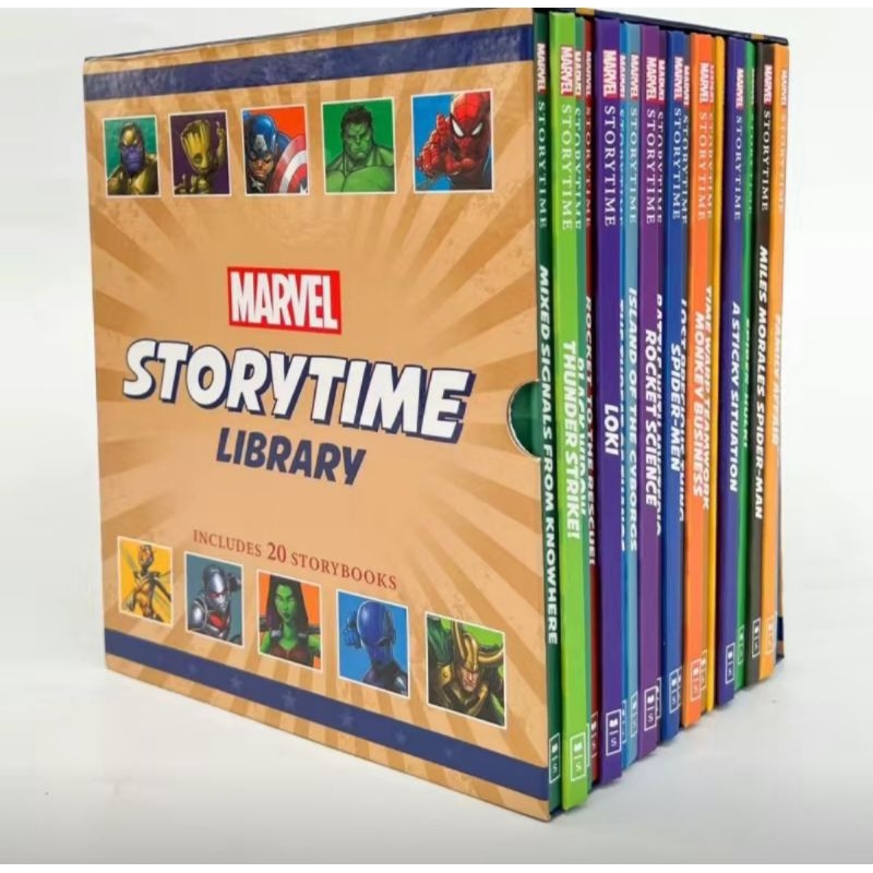 (20 Books) Marvel Story Books (Hard Cover) | Shopee Malaysia