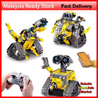 STEM 3 In 1 Engineering Robot Building Toys Programme Mode Remote & APP Controlled Educational Toys Gift For Kids 编程机器人