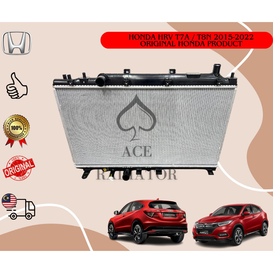 100% ORIGINAL HONDA DENSO RADIATOR ASSY HONDA HRV / HR-V T7A/T8N 2015 ...