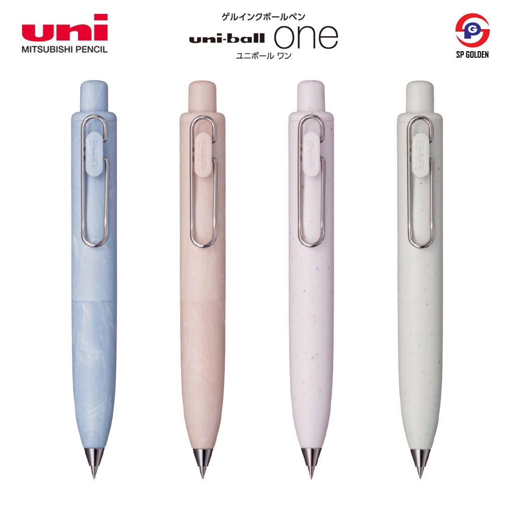 uni-ball-one-p-bath-bomb-series-gel-pen-pocket-size-0-38mm-0-5mm