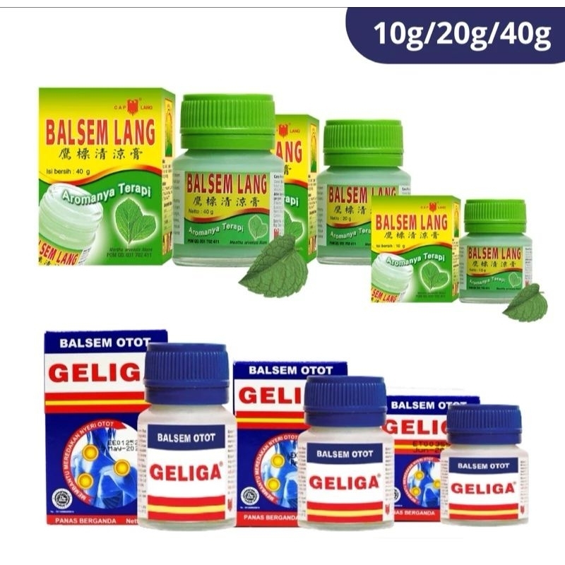 Lang Balm/Otot Balm/Cap Lang@Geliga/100% Original Import dari Indonesia ...