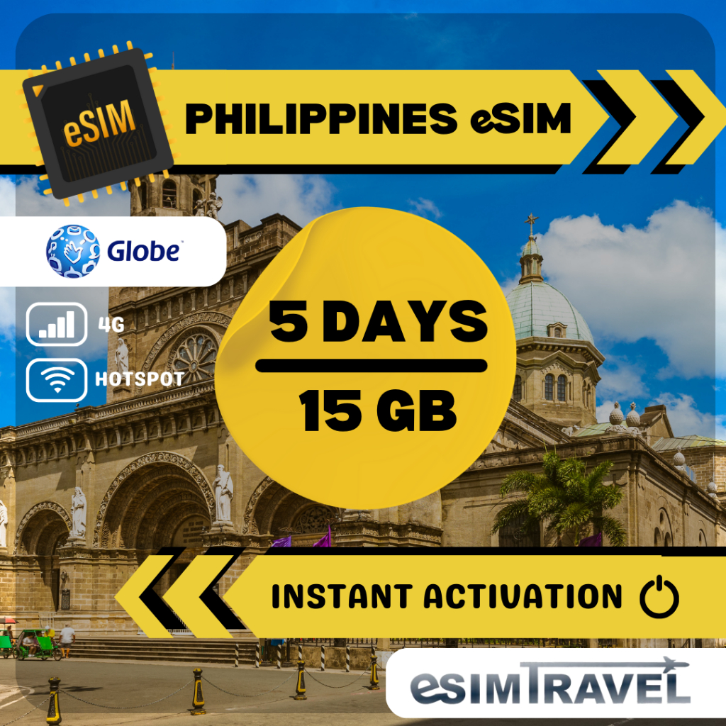 eSIM Philippines Unlimited 4G/5G Philippines Travel eSIM, Philippines ...