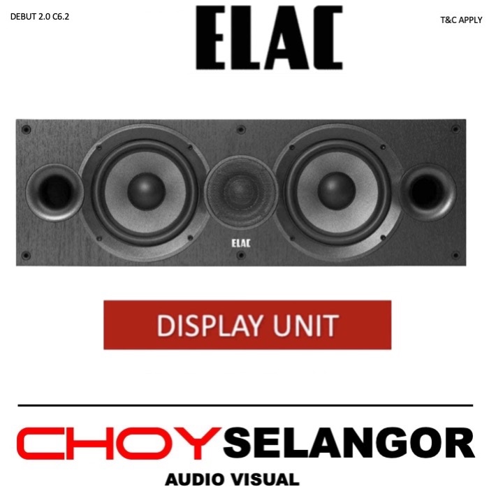 Altoparlante Centrale ELAC Debut C6.2 - 2 Vie Per Impianti Stereo E Surround | Nero, Qualità Sonora Eccellente - Foto 9