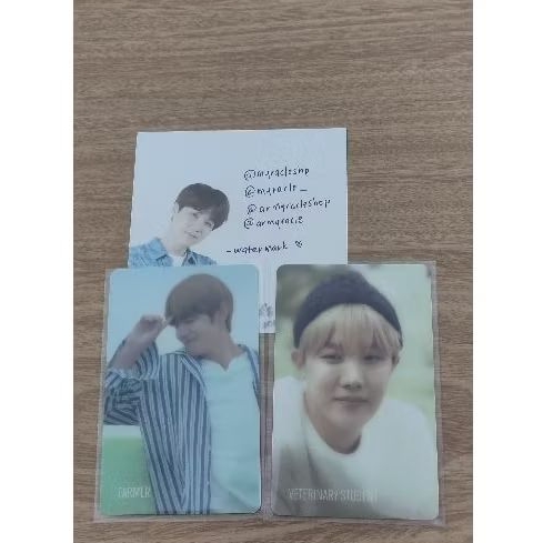 BTS World Limited newest Edition Jhope Photo card