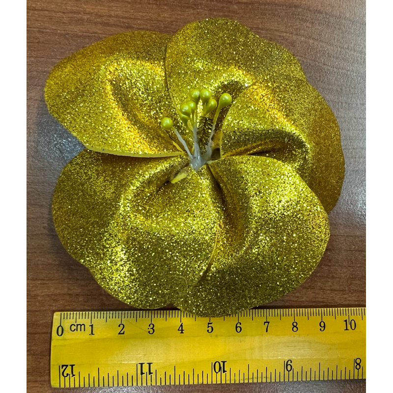 Pin bunga raya merdeka bunga glitter raya handmade | Shopee Malaysia
