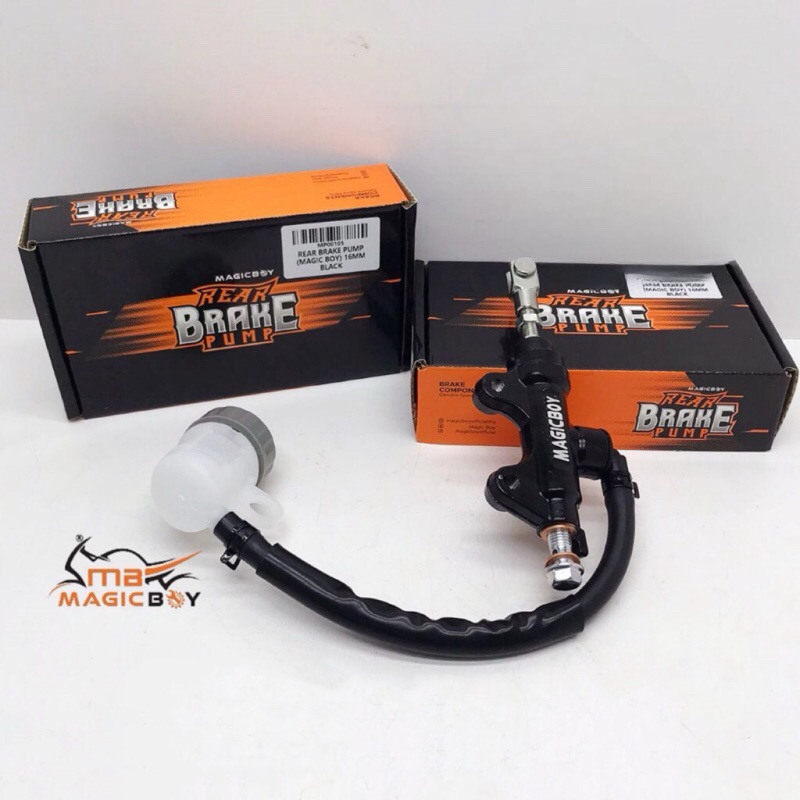 MAGIC BOY UNIVERSAL 16MM REAR BRAKE MASTER PUMP (BLACK)-LC135 5S ...