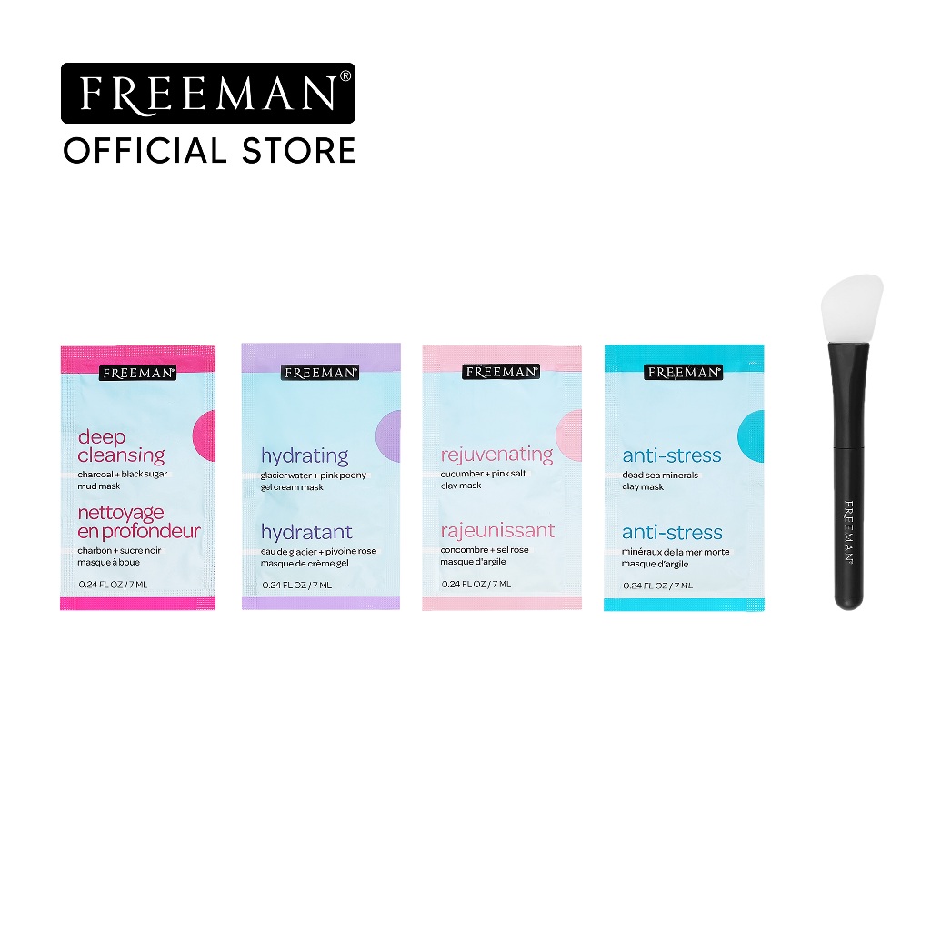 Freeman Beauty Merry and Bright 5 piece Kit | Shopee Malaysia