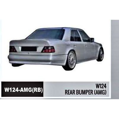 Mercedes Benz W124 AMG Style Rear Bumper Duraflex FRP Material | Shopee ...