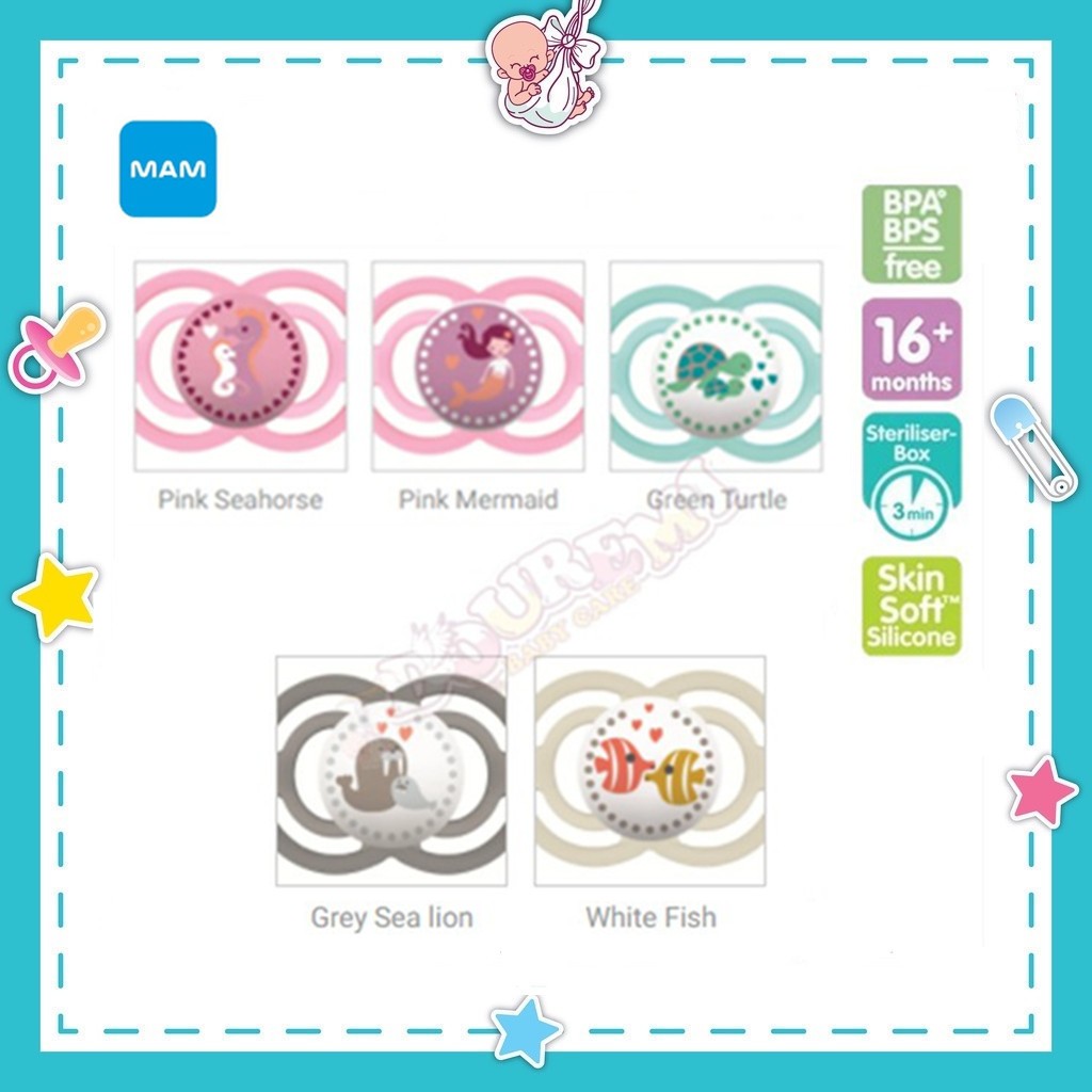 MAM Perfect Baby Pacifier (16+ Months) | Shopee Malaysia