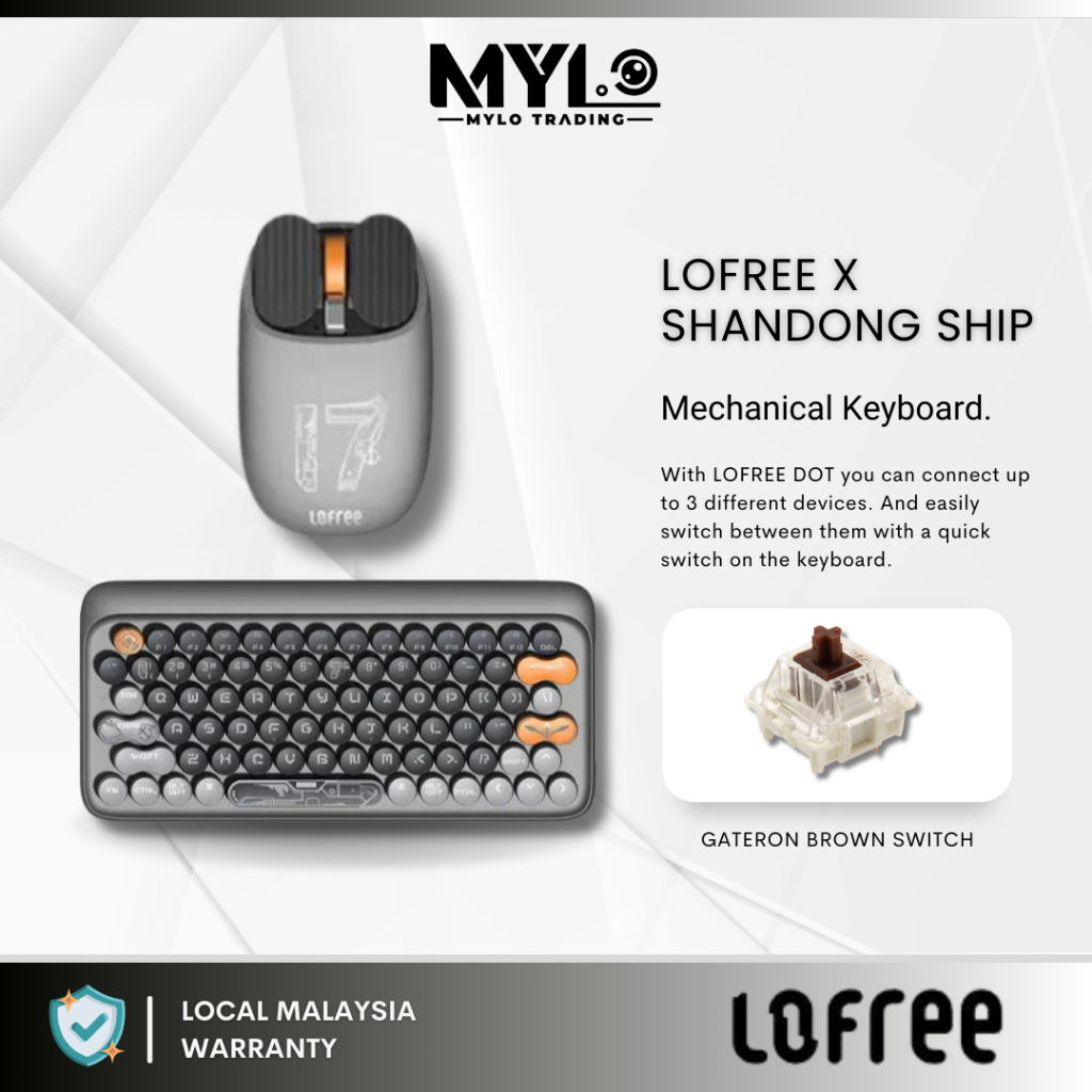 (READY STOCK) - Lofree Dot | Lofree X Shandong Ship Bluetooth ...