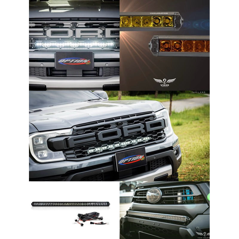 Genuine 💯 Vikor Industries Australia LED Light Bar 30” for Ford Ranger ...
