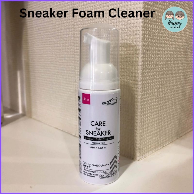 Daiso white shoe fashion cleaner