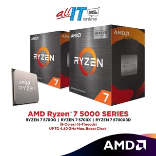 AMD Ryzen 7 5700X / 5700X3D / 5700G AM4 Processor (8-Cores/16-Threads) | AMD Ryzen 7 5000 Series