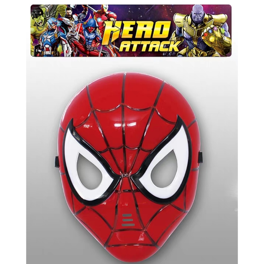Super Hero Mask Toy For Kid Cosplay Toy With Light Pretend Play Toy For ...