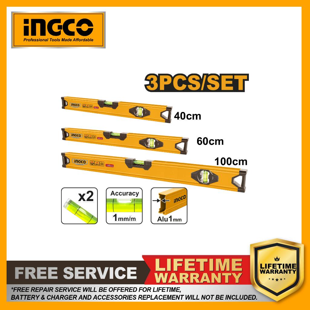 INGCO Spirit level set HSL10403 | Shopee Malaysia