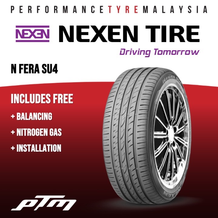 14 15 16 17 inch Nexen N Fera SU4 Tyre (FREE INSTALLATION/DELIVERY ...