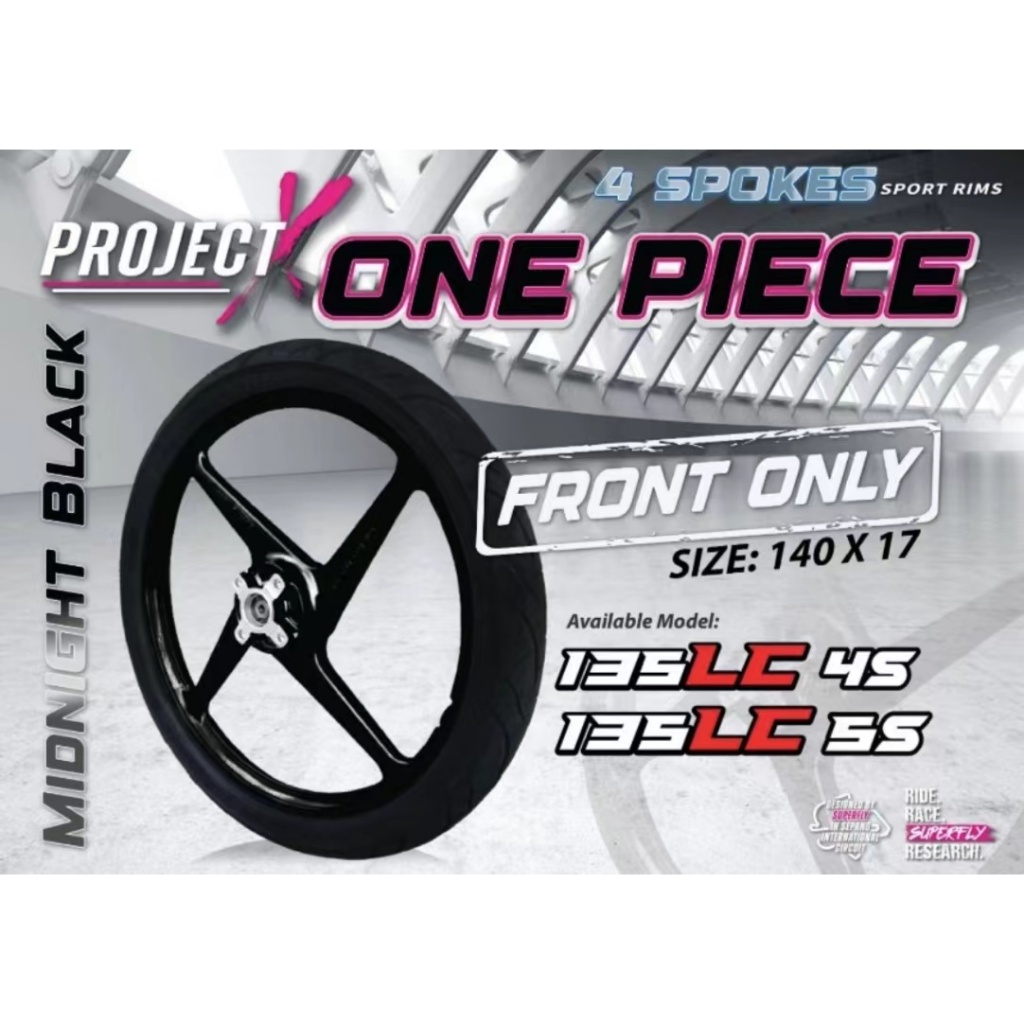 Sport Rim Superfly Yamaha LC135 Front Only Modify Custom Rim Superfly ...