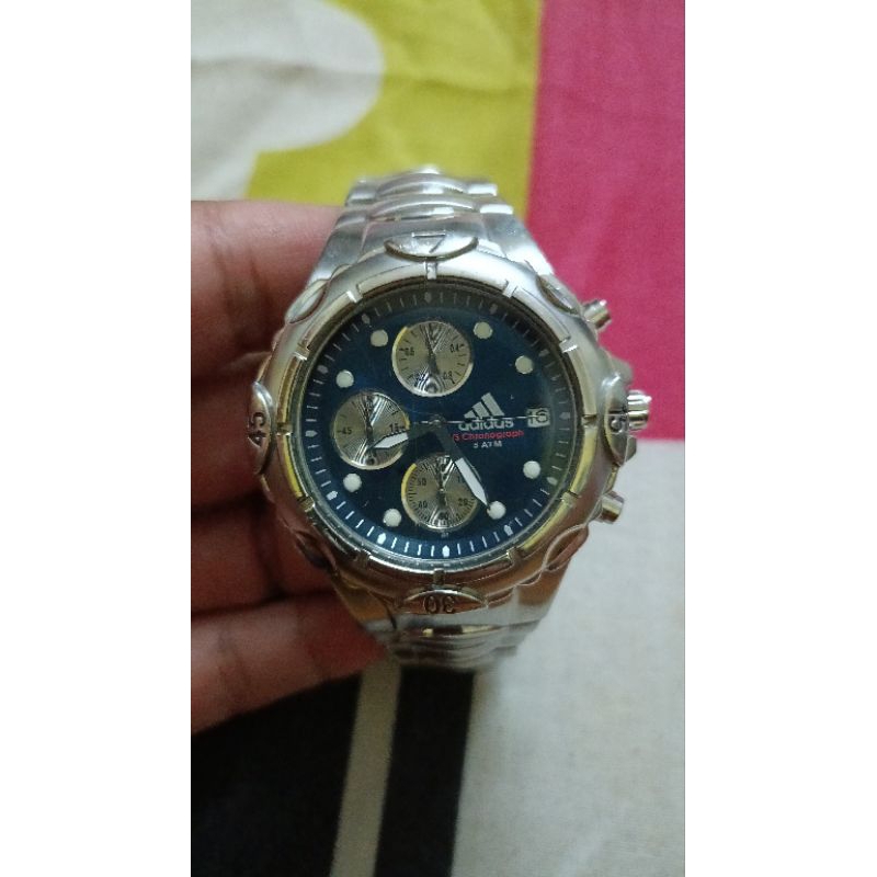 Adidas chronograph watch deals