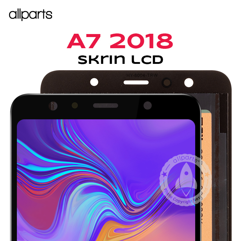 ALLPARTS IPS LCD Display for Samsung Galaxy A7 2018 Skrin LCD Touch