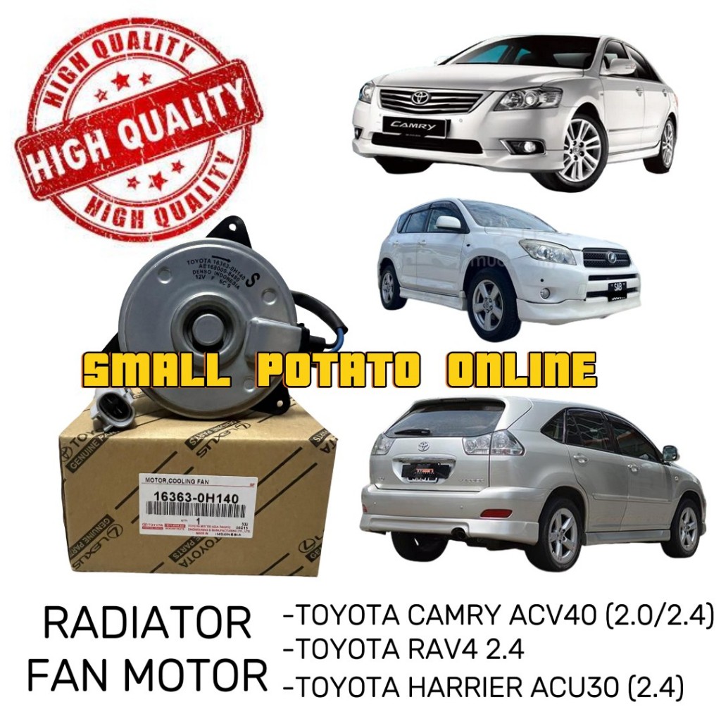 ( OEM ) RADIATOR FAN MOTOR TOYOTA CAMRY ACV40 2.0/2.4 , HARRIER ACU30 2 ...