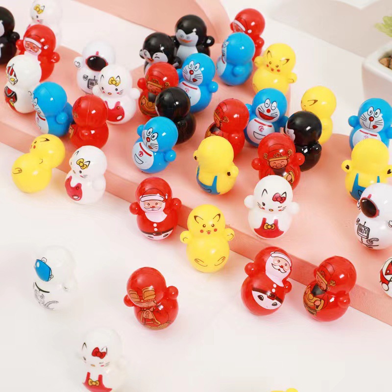 Cartoon Mini Tumbler Toy Kids Toys for Boy and Girl Gift Present Reward ...