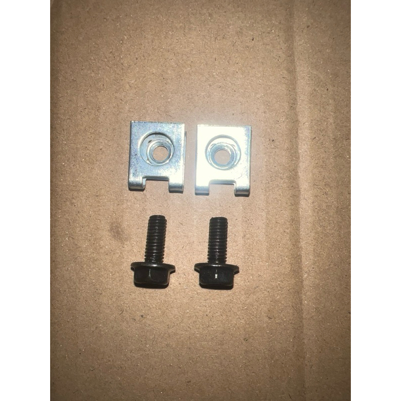 SKRU SCREW BOLT 10 GETAH GROMMET BUSH COLLER CLIP UNTUK BREKET FIRING ...
