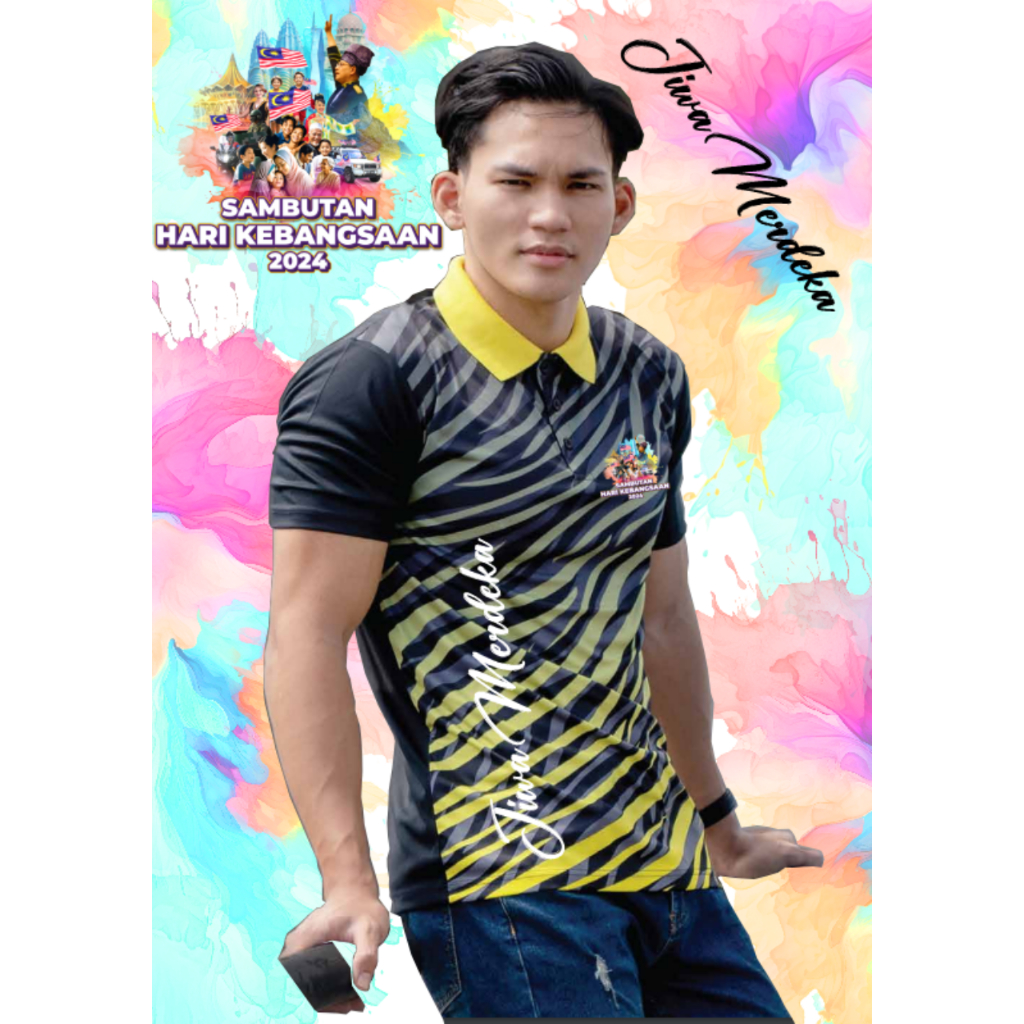 JIWA MERDEKA 2024 Quick Dry Sports Jersey - JIWA MERDEKA | Shopee Malaysia