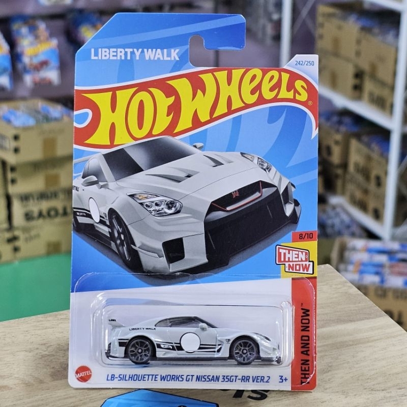 HOT WHEELS NISSAN 35GT-RR VER.2 LB SILHOUETTE WORKS GT LBWK R35 GT-R ...