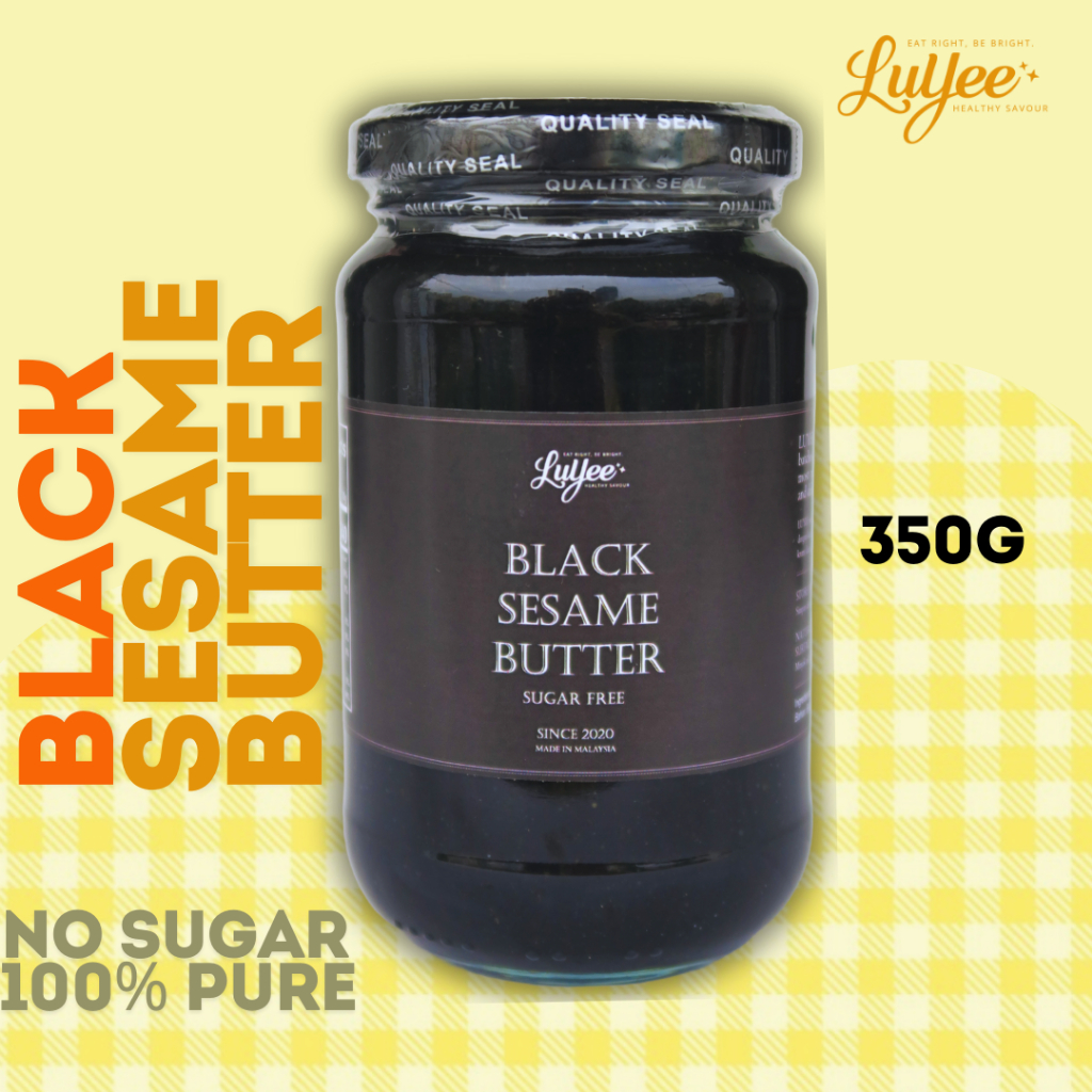 LUYEE 100% Pure Black Sesame Butter (no sugar/no salt/no oil) | Shopee ...