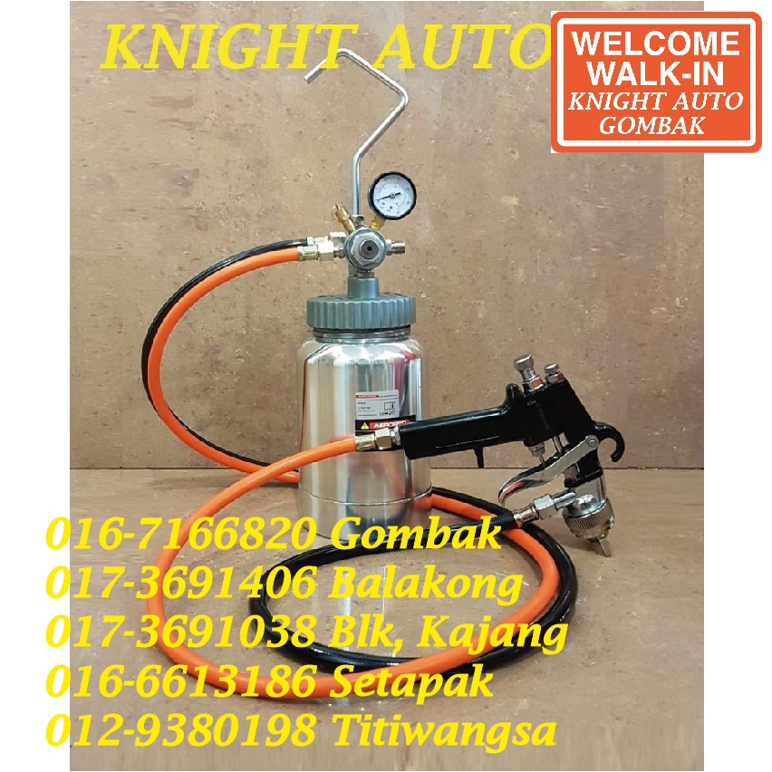 Aeropro RP8313 Paint Tank with Spray Gun (2L) ID30997 | Shopee Malaysia