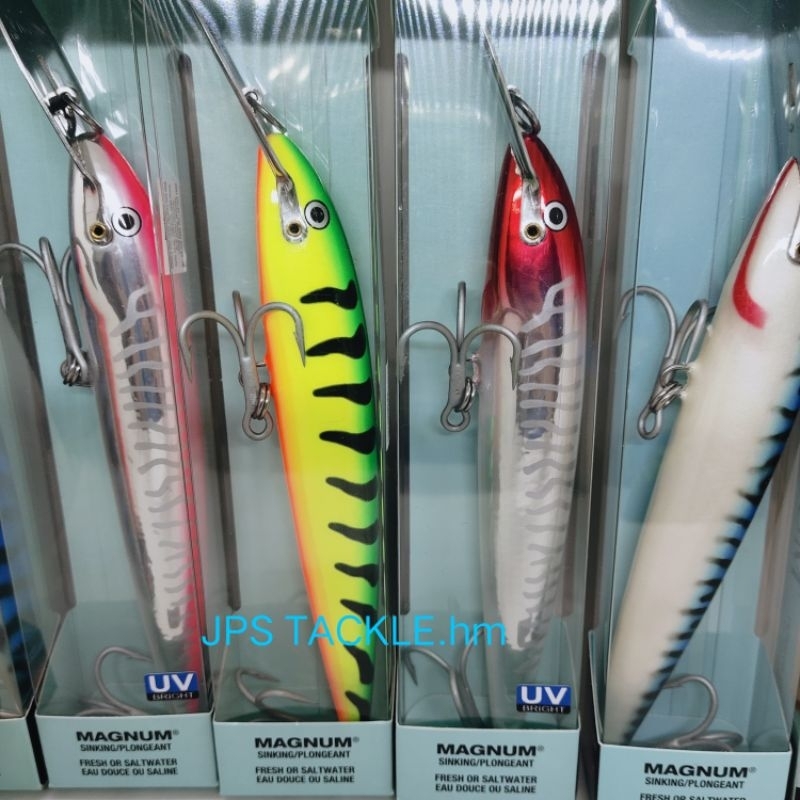 RAPALA MAGNUM Sinking minnow Red head 22CM/18CM/14cm